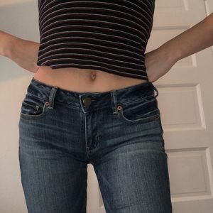 Super flattering dark wash jeans!